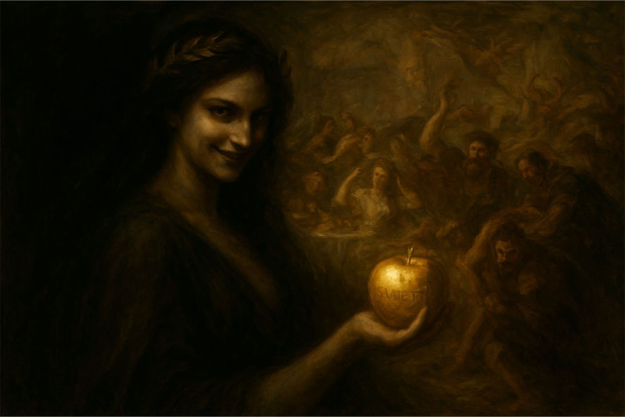 Pomo da Discordia - Mito de Eris - Psicologia - TCC - Osvaldo Marchesi Junior - NeuroFlux